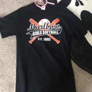This is a wonderful Marlborough Girls softball shirt for you or even your child